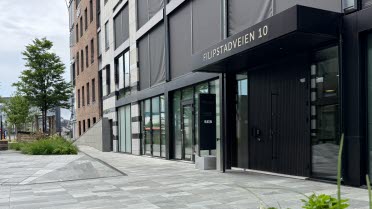 Inngangsparti til Filipstadveien 10